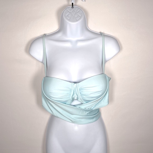 Baby Blue Bikini Top Size 14 - Picture 4 of 4
